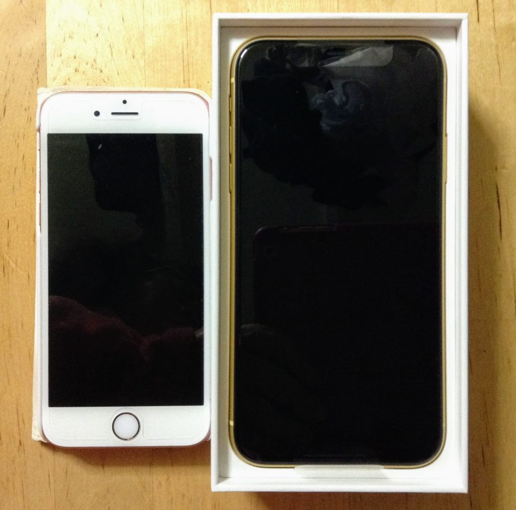 iPhone6sとiPhoneXR