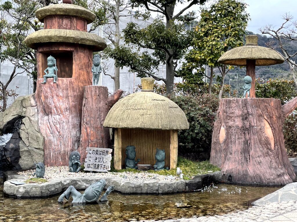 水木しげるロード 河童の泉