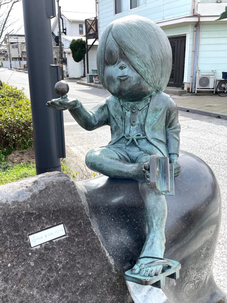 水木しげるロード 鬼太郎と目玉おやじ